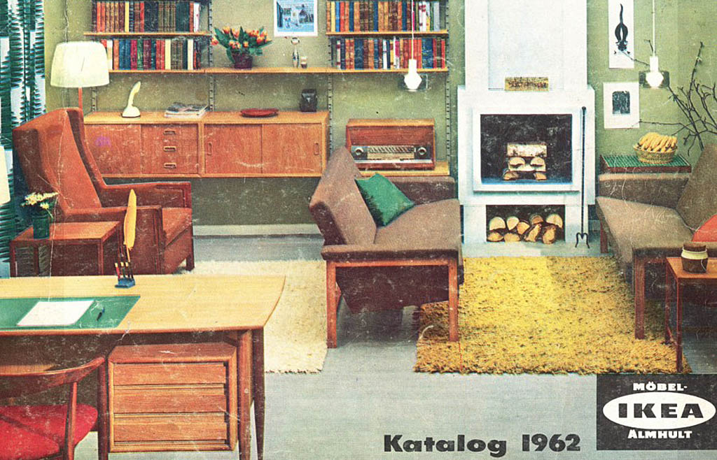 IKEA katalogo viršelis 1962 m.