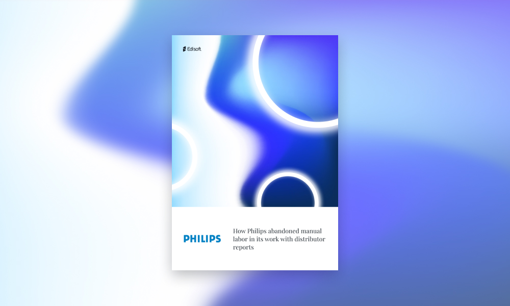 How Philips abandoned manual labor in its work with distributor reports